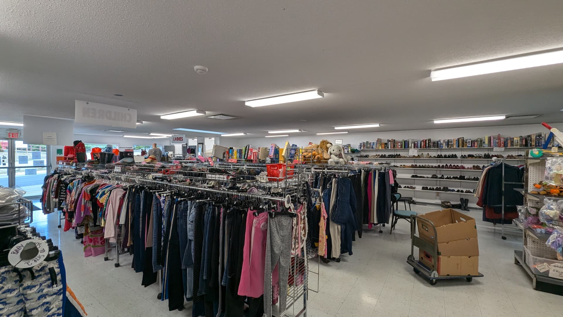 Donations at Gleaners